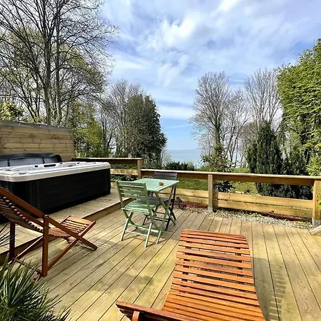 Cottage Vue Mer Cls Deauville Cricquebœuf Exterior foto